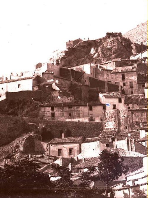 Castillo de Torres - Castillo de Torres. Foto antigua