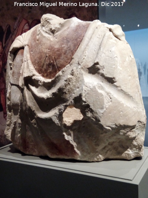 Necrpolis del Cerro del Santuario - Necrpolis del Cerro del Santuario. Busto de Baza. Museo Ibero de Jan