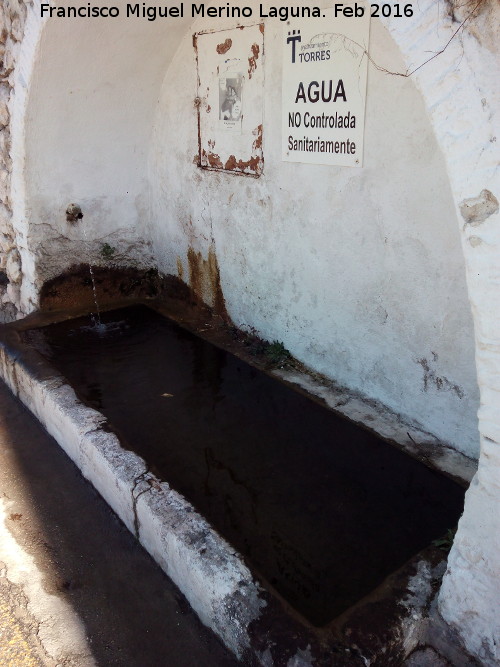 Fuente del Pilarejo - Fuente del Pilarejo. Pilar abrevadero