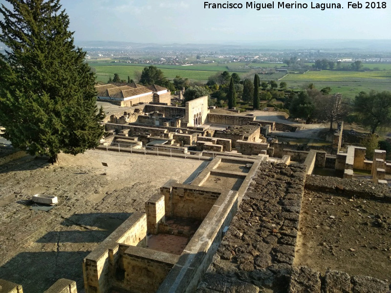 Medina Azahara. Viviendas Superiores - Medina Azahara. Viviendas Superiores. Habitaciones occidentales