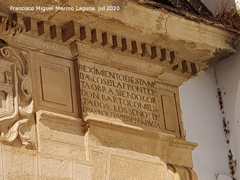 Ayuntamiento de Arcos de la Frontera - Ayuntamiento de Arcos de la Frontera. A�o 1634