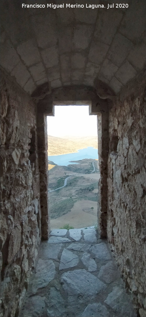 Castillo de Zahara de la Sierra - Castillo de Zahara de la Sierra. Balc�n