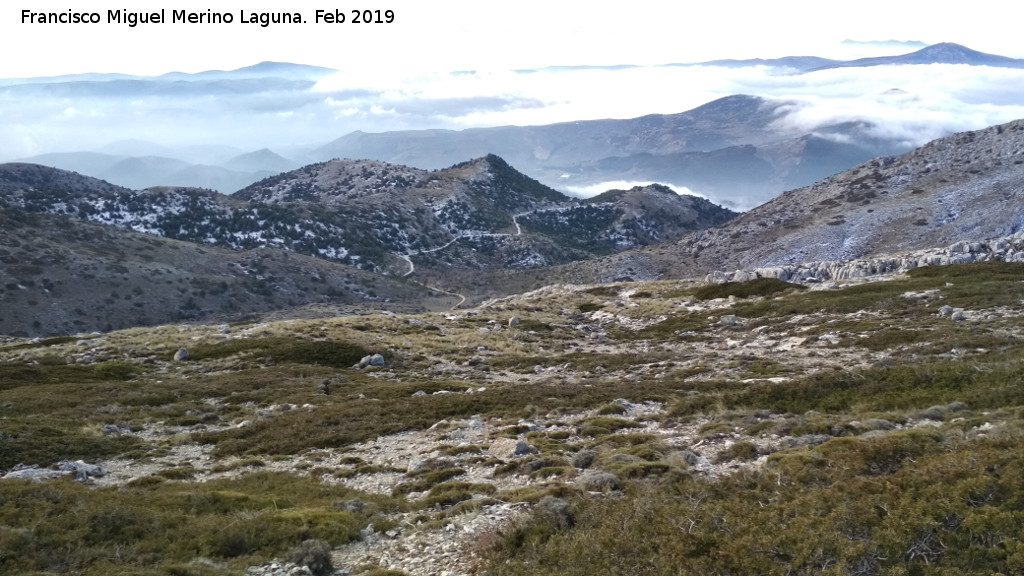 Mgina - Mgina. Vistas de la subida