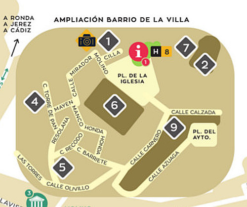 Barrio de la Villa - Barrio de la Villa. Plano