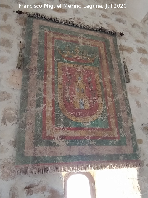 Castillo de Olvera - Castillo de Olvera. Antiguo pend�n en la Torre del Homenaje