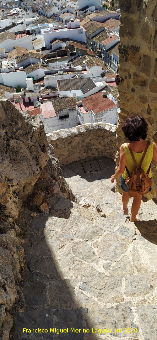 Castillo de Olvera - Castillo de Olvera. Escaleras