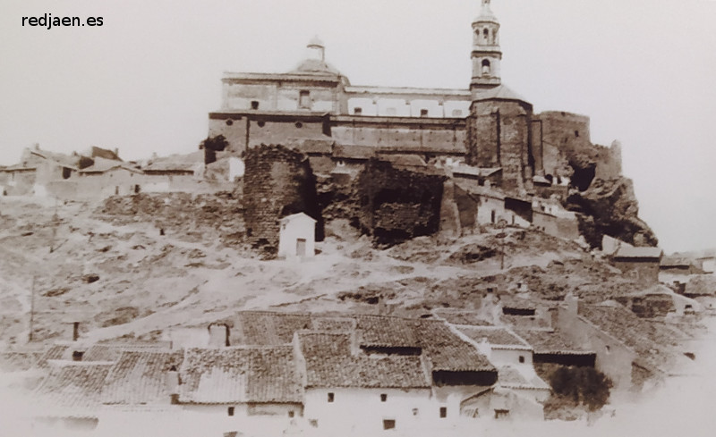 Iglesia de la Encarnaci�n - Iglesia de la Encarnaci�n. Mediados del siglo XX. La Villa desde el Sur