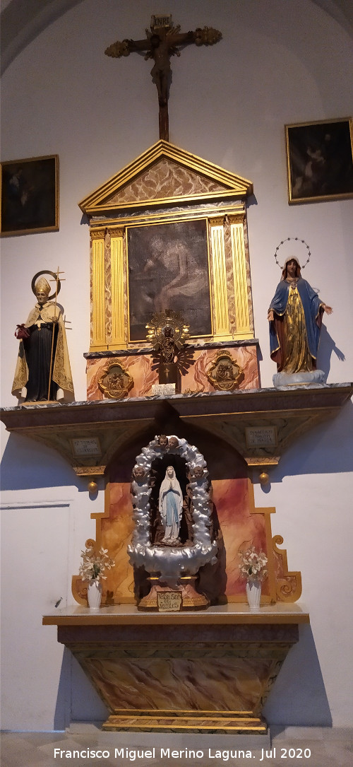Iglesia de la Encarnaci�n - Iglesia de la Encarnaci�n. Retablo del Cristo de la Humildad