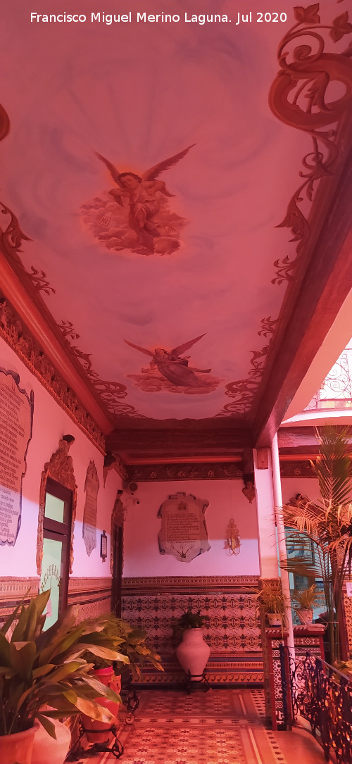 Santuario de los Remedios - Santuario de los Remedios. Pinturas murales del patio