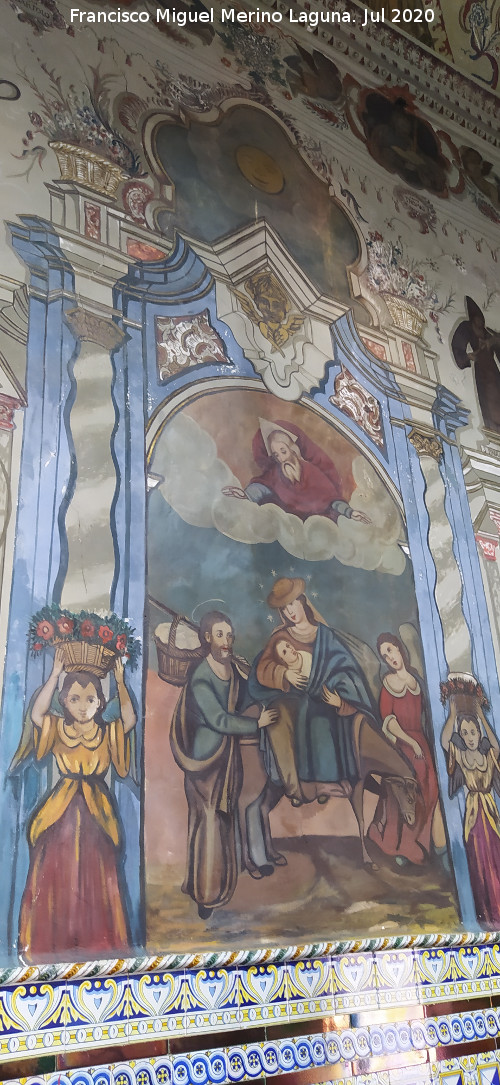 Santuario de los Remedios - Santuario de los Remedios. Pinturas murales