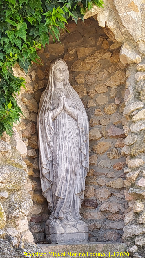 Santuario de los Remedios - Santuario de los Remedios. Hornacina de la Virgen