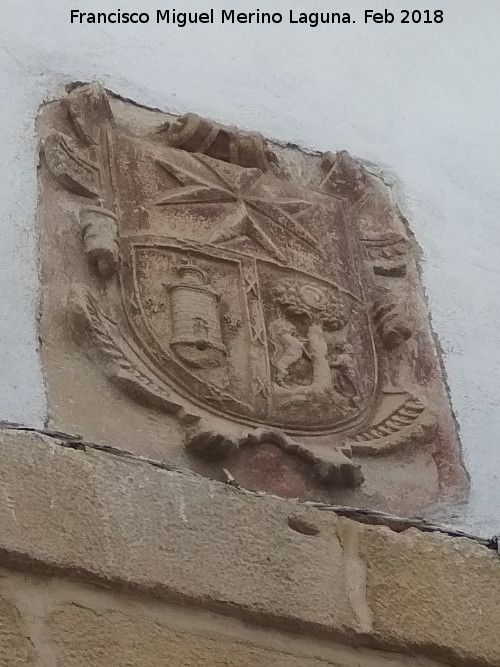 Casa de la Calle Horno de San Pablo n 5 - Casa de la Calle Horno de San Pablo n 5. Escudo