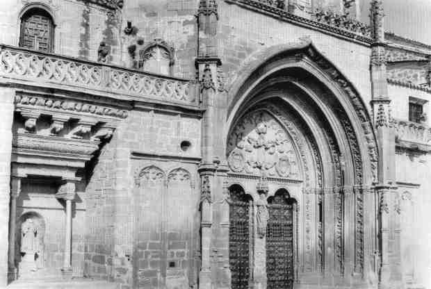 Iglesia de San Pablo. Portada Principal - Iglesia de San Pablo. Portada Principal. Foto antigua
