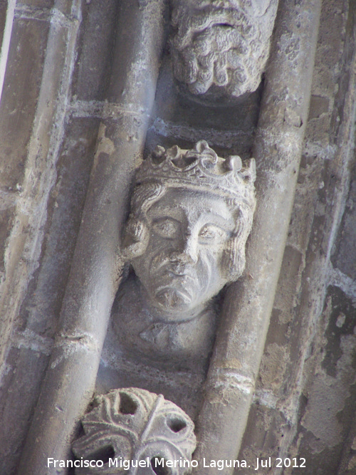 Iglesia de San Pablo. Portada de los Carpinteros - Iglesia de San Pablo. Portada de los Carpinteros. 