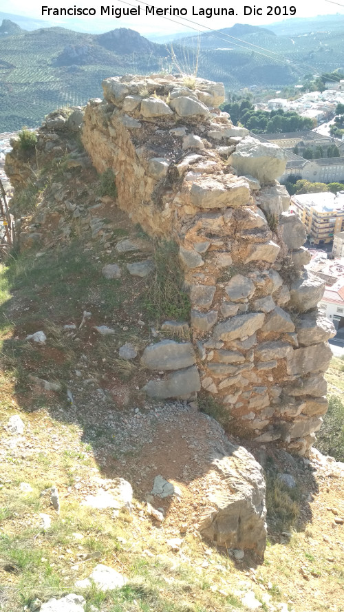 Muralla de Jan. Torren Sur IV - Muralla de Jan. Torren Sur IV. Lienzo que une el Torren Sur IV con el Torren Sur V