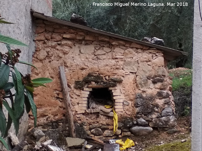 Cortijo del Camino del Aguascebas - Cortijo del Camino del Aguascebas. Horno