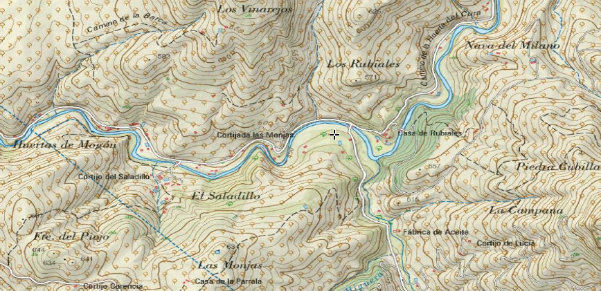 Cortijo de las Monjas - Cortijo de las Monjas. Mapa