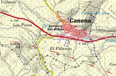 Caracol de Cantera Vieja - Caracol de Cantera Vieja. Mapa