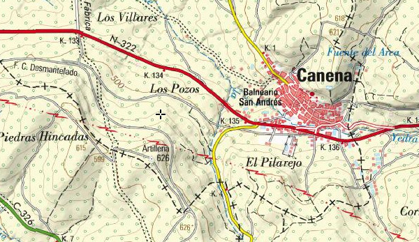 Caracol del Sitio - Caracol del Sitio. Mapa