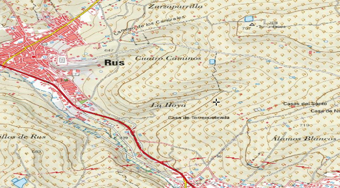 Caracol Escondido - Caracol Escondido. Mapa