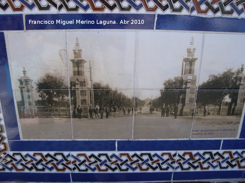 Glorieta de Amrica - Glorieta de Amrica. 1932