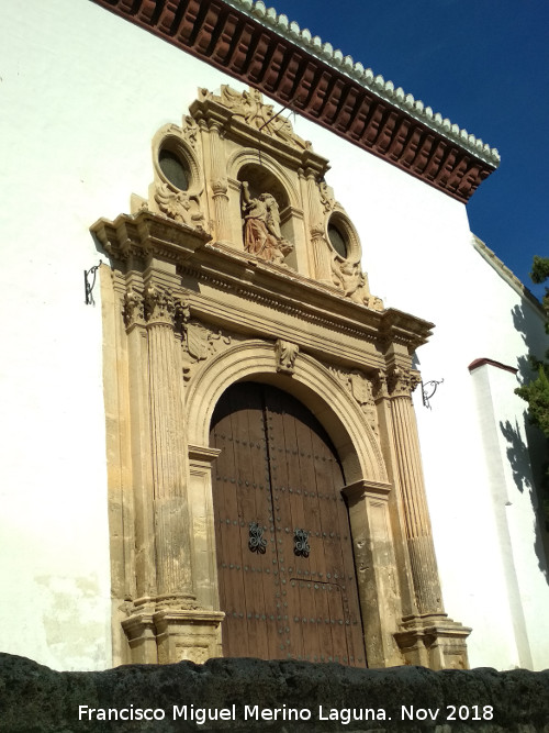 Iglesia de San Miguel Bajo - Iglesia de San Miguel Bajo. Portada