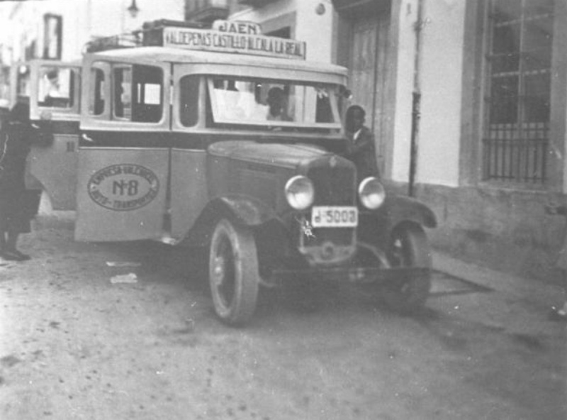 Historia de Valdepeas de Jan - Historia de Valdepeas de Jan. Foto antigua. Desde la Carretera de Circunvalacin