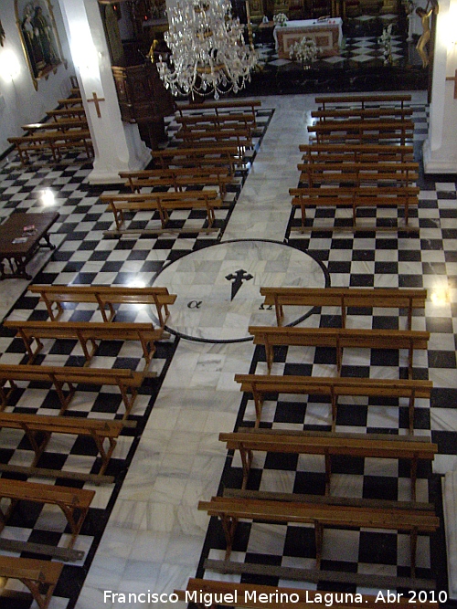 Iglesia de Santiago el Mayor - Iglesia de Santiago el Mayor. Desde el Coro