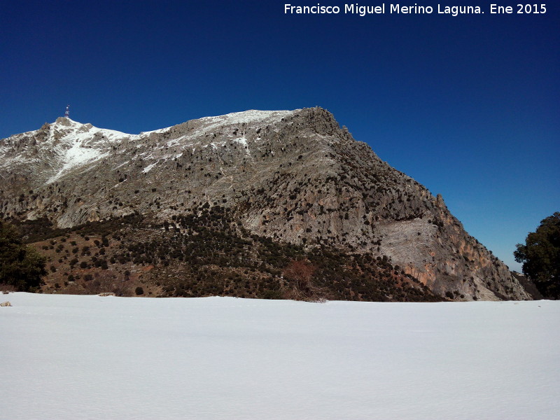 Puerto de las Corbeteras - Puerto de las Corbeteras. La Pandera desde el Puerto de las Corbeteras