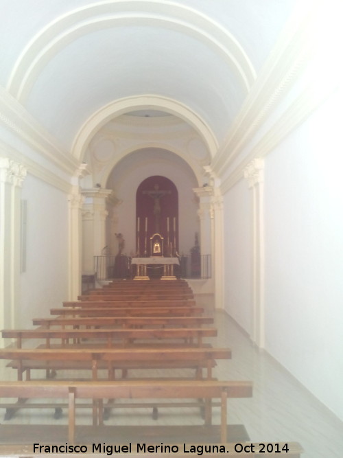 Ermita de San Sebastin - Ermita de San Sebastin. Interior
