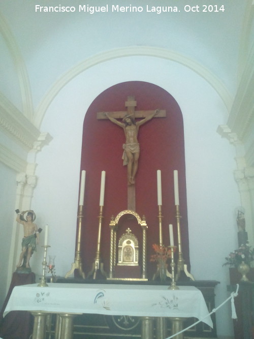 Ermita de San Sebastin - Ermita de San Sebastin. Altar