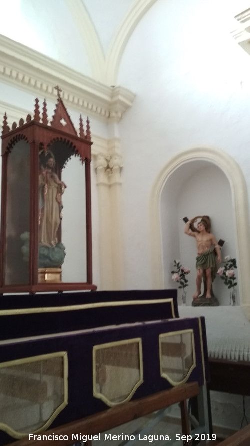 Ermita de San Sebastin - Ermita de San Sebastin. Sagrado Corazn y San Sebastin
