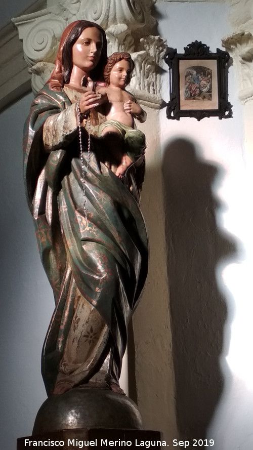 Ermita de San Sebastin - Ermita de San Sebastin. Virgen