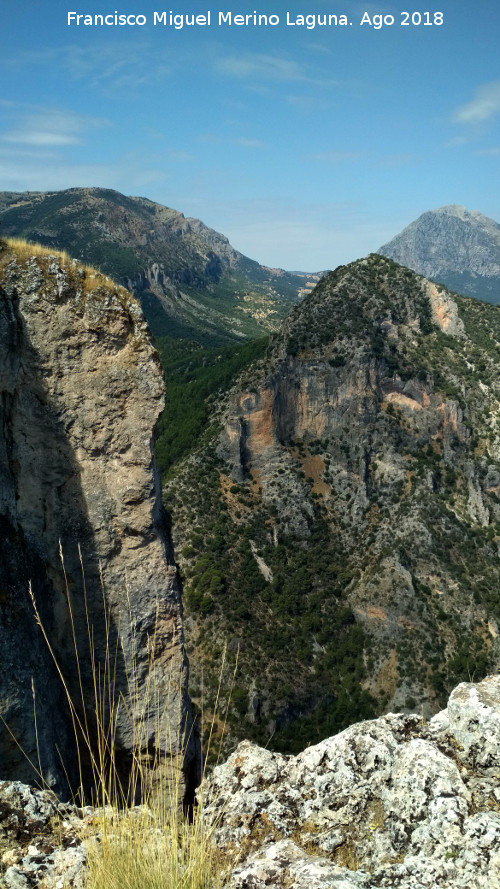 Piedra del Palo - Piedra del Palo. Vistas hacia el Puerto de las Corbeteras