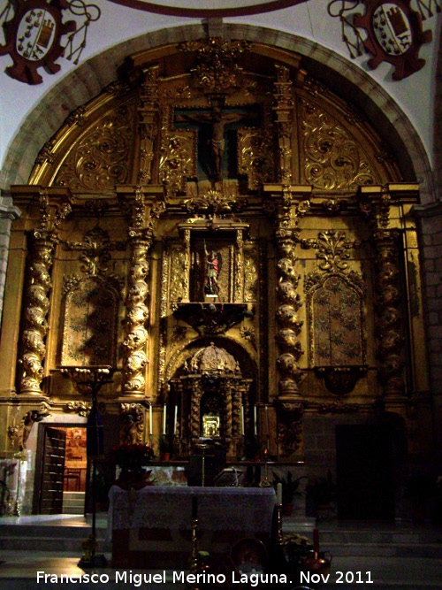 Iglesia de San Miguel Arcngel - Iglesia de San Miguel Arcngel. Retablo
