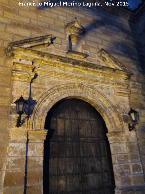 Ermita de la Virgen del Castillo - Ermita de la Virgen del Castillo. Portada