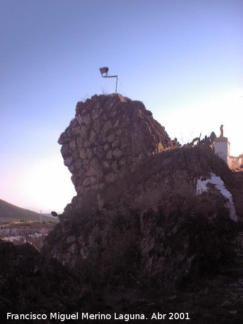 Castillo de Vilches - Castillo de Vilches. Torren cado circular