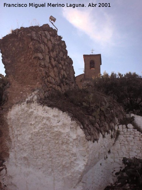 Castillo de Vilches - Castillo de Vilches. Torren cado circular