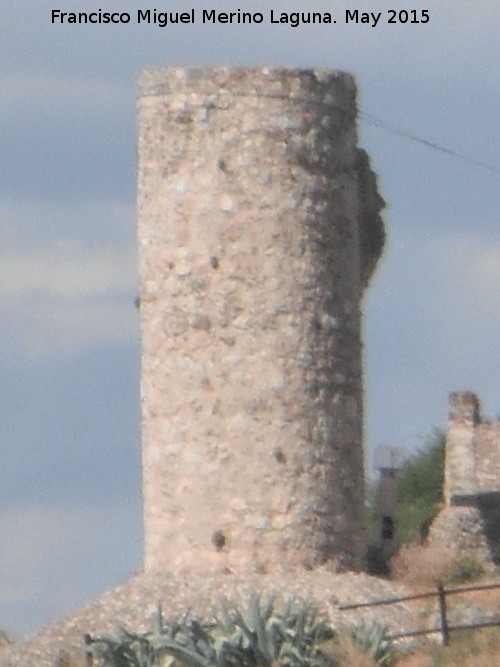 Castillo de Vilches - Castillo de Vilches. Torren circular