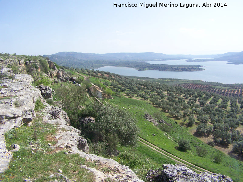 Oppidum de Giribaile - Oppidum de Giribaile. Faralln rocoso sur