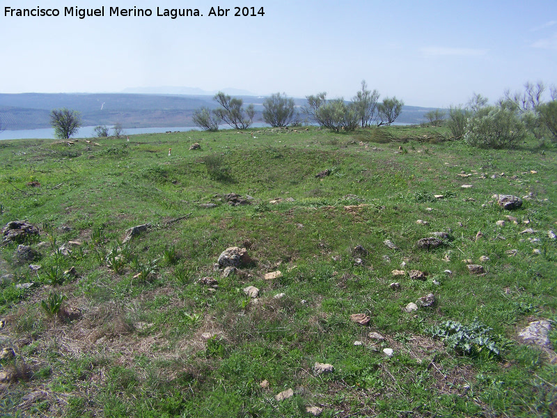 Oppidum de Giribaile - Oppidum de Giribaile. Construccin circular