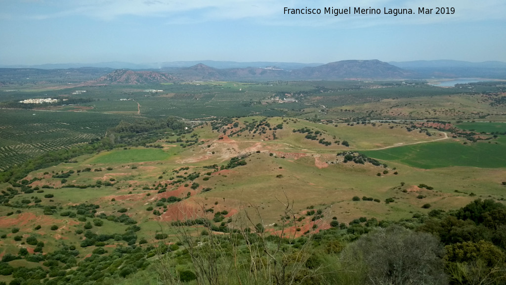 Oppidum de Giribaile - Oppidum de Giribaile. Vistas