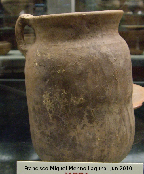 Oppidum de Giribaile - Oppidum de Giribaile. Jarra siglos II aC. I dC. Museo Provincial