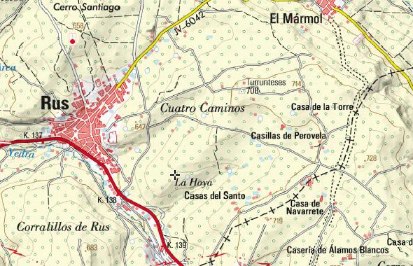 Caracol de Dos Postes - Caracol de Dos Postes. Mapa