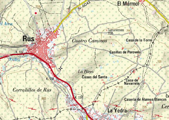 Caracol de la Huerta Cebadillas - Caracol de la Huerta Cebadillas. Mapa
