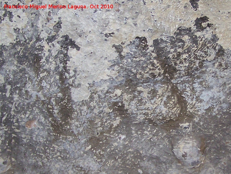 Petroglifos rupestres de la Piedra Hueca Grande - Petroglifos rupestres de la Piedra Hueca Grande. Petroglifos VIII smbolos 4,6