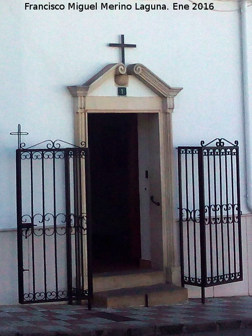 Convento de Santa Ángela de la Cruz - Convento de Santa Ángela de la Cruz. Portada