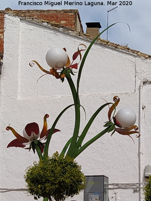 Farolas de Flores - Farolas de Flores. 