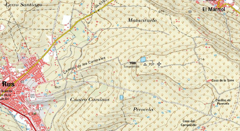 Albarrada del Camino de los Carrizales - Albarrada del Camino de los Carrizales. Mapa