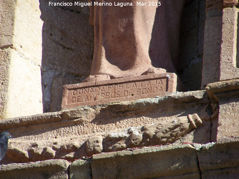 Iglesia de Ntra Sra de la Natividad - Iglesia de Ntra Sra de la Natividad. Donacin de la imagen